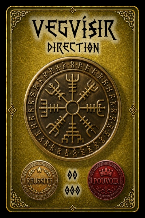 Vegvísir – Le Compas viking